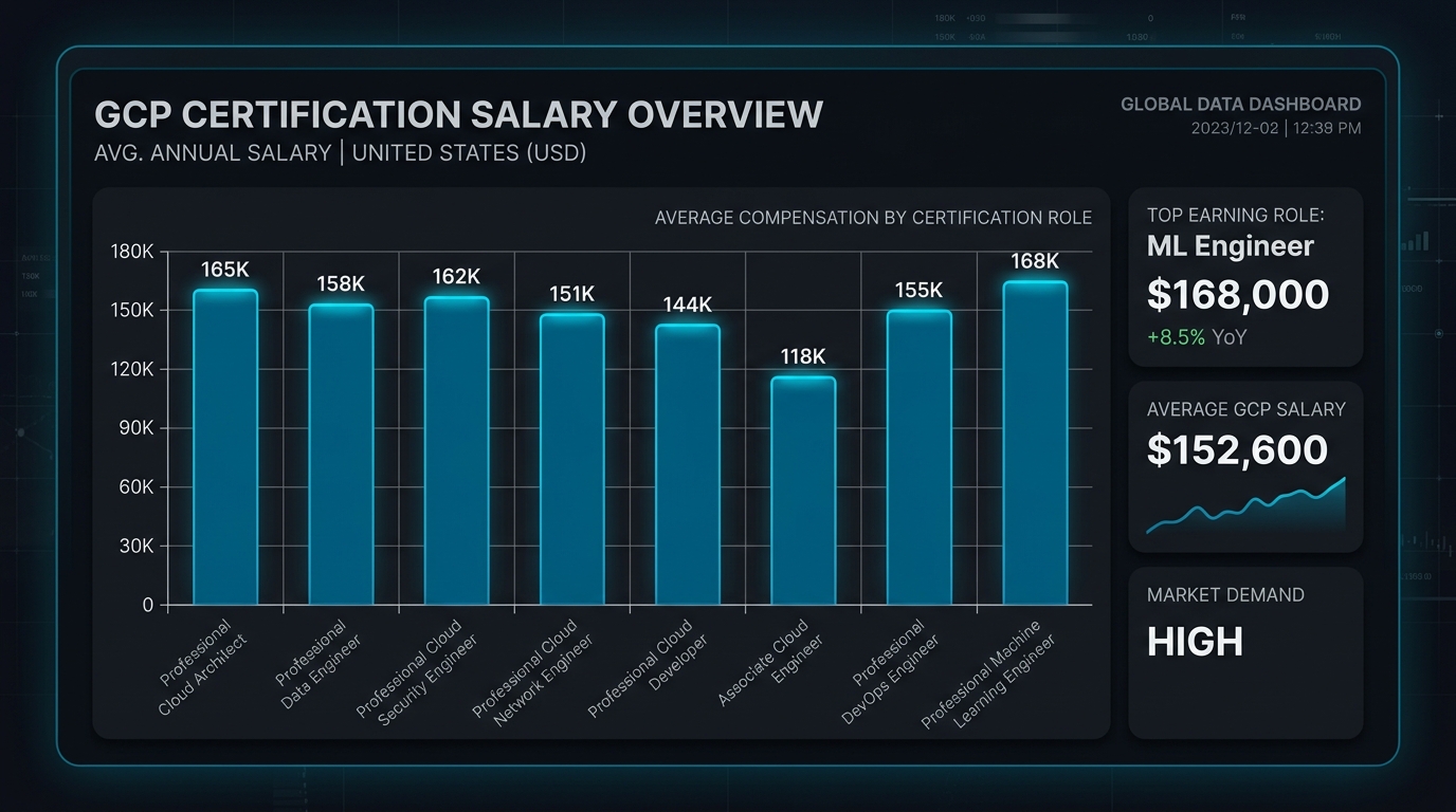 Google Cloud Certified Salary Statistics 2026