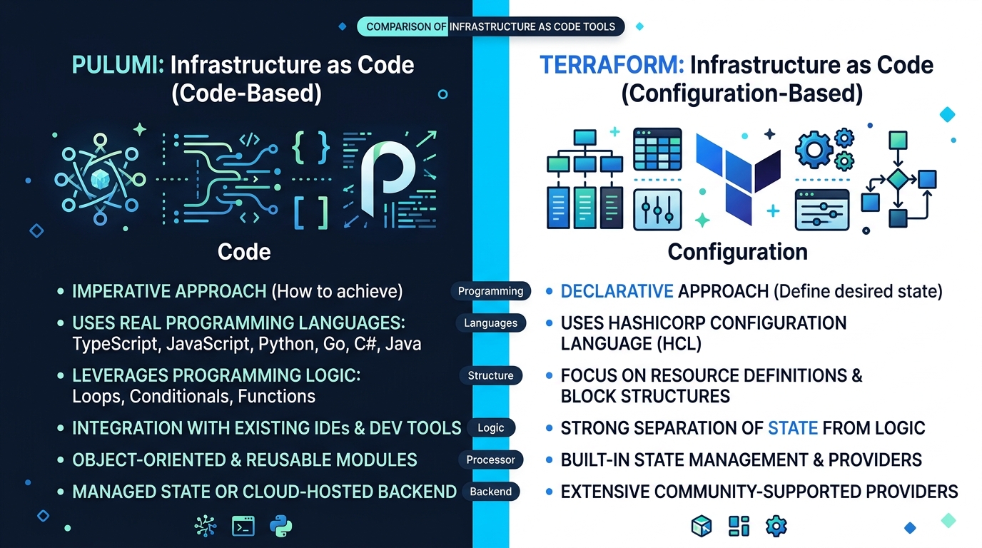 Terraform vs Pulumi Comparison