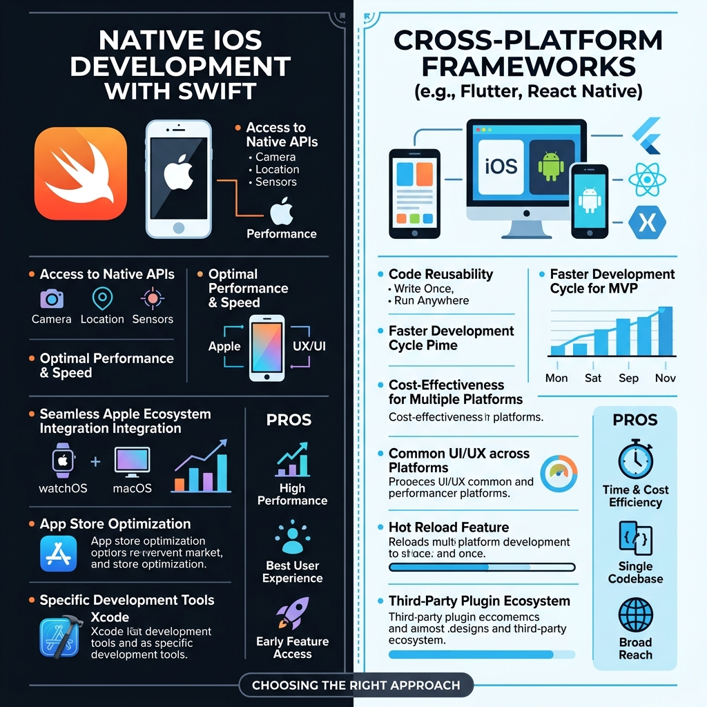 Comparison of iOS vs Android Development in 2026