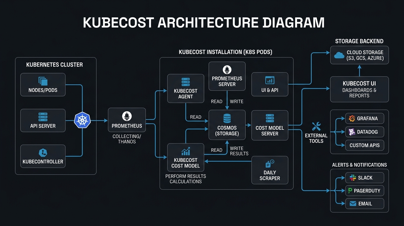Technical Architecture of Kubecost Data Engine