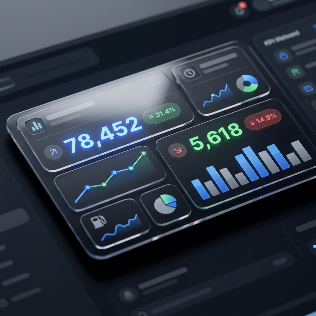 Statistics showing ROI of AI in logistics